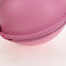 LOEWE Balloon Pouch Leather Pink Auth 196452M-15