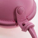 LOEWE Balloon Pouch Leather Pink Auth 196452M-17