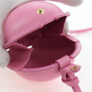 LOEWE Balloon Pouch Leather Pink Auth 196452M-18