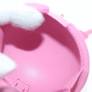 LOEWE Balloon Pouch Leather Pink Auth 196452M-23
