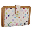 LOUIS VUITTON Multicolor Porte Monnaie Viennois Wallet M92987 LV Auth 196454A-1