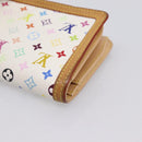 LOUIS VUITTON Multicolor Porte Monnaie Viennois Wallet M92987 LV Auth 196454A-15