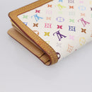 LOUIS VUITTON Multicolor Porte Monnaie Viennois Wallet M92987 LV Auth 196454A-16
