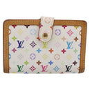 LOUIS VUITTON Multicolor Porte Monnaie Viennois Wallet M92987 LV Auth 196454A-13