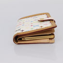 LOUIS VUITTON Multicolor Porte Monnaie Viennois Wallet M92987 LV Auth 196454A-3