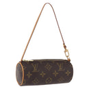 LOUIS VUITTON Monogram Papillon Pouch LV Auth 196456V-1