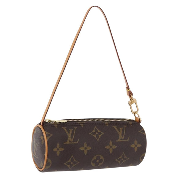 LOUIS VUITTON Monogram Papillon Pouch LV Auth 196456V