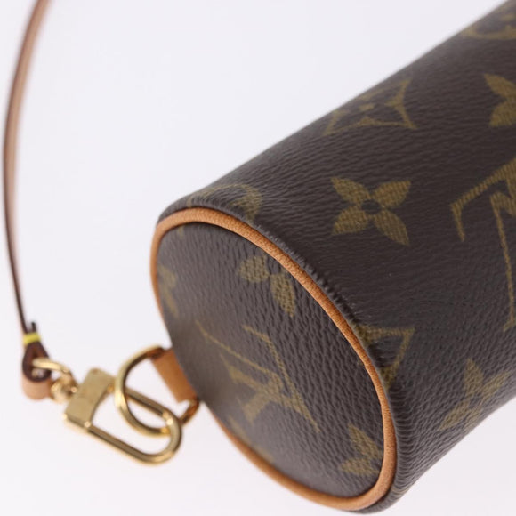LOUIS VUITTON Monogram Papillon Pouch LV Auth 196456V