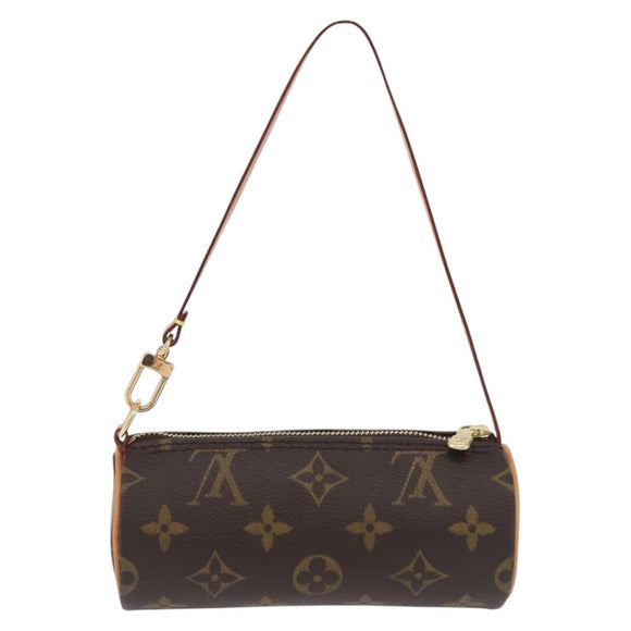 LOUIS VUITTON Monogram Papillon Pouch LV Auth 196456V