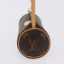 LOUIS VUITTON Monogram Papillon Pouch LV Auth 196456V-4