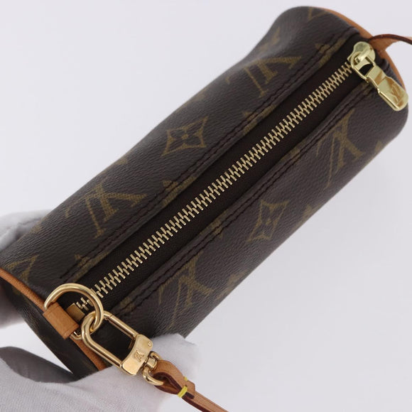 LOUIS VUITTON Monogram Papillon Pouch LV Auth 196456V