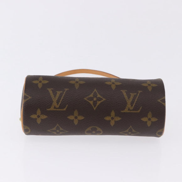 LOUIS VUITTON Monogram Papillon Pouch LV Auth 196456V