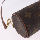 LOUIS VUITTON Monogram Papillon Pouch LV Auth 196457-12