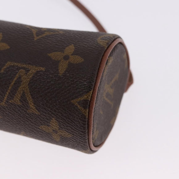 LOUIS VUITTON Monogram Papillon Pouch LV Auth 196457