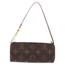LOUIS VUITTON Monogram Papillon Pouch LV Auth 196457-3