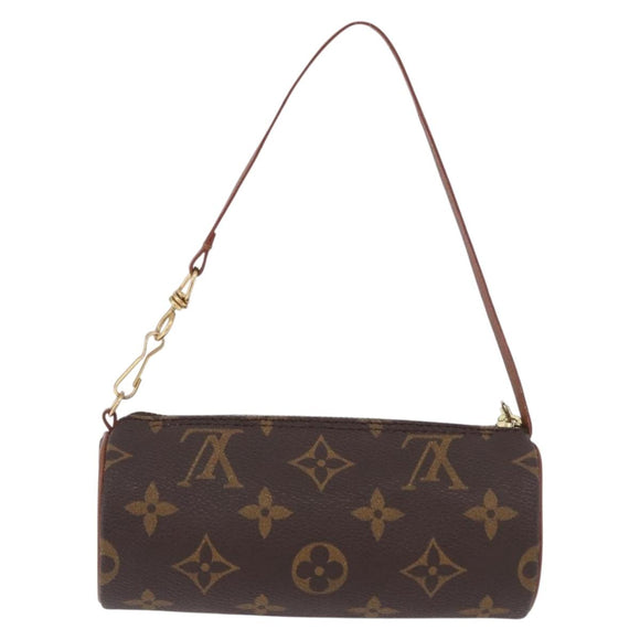 LOUIS VUITTON Monogram Papillon Pouch LV Auth 196457