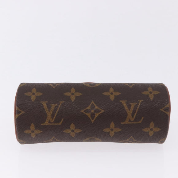 LOUIS VUITTON Monogram Papillon Pouch LV Auth 196457