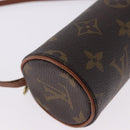 LOUIS VUITTON Monogram Papillon Pouch LV Auth 196458-9