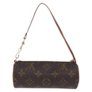 LOUIS VUITTON Monogram Papillon Pouch LV Auth 196458-2