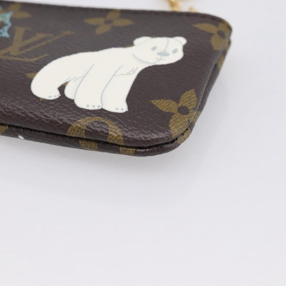 LOUIS VUITTON Monogram Vivienne Pochette Cles Coin Purse M12229 LV Auth 196459M