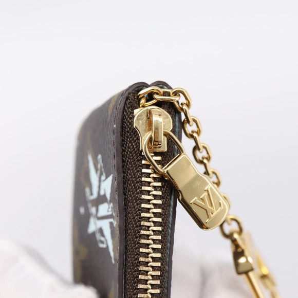 LOUIS VUITTON Monogram Vivienne Pochette Cles Coin Purse M12229 LV Auth 196459M