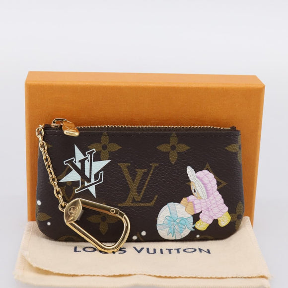 LOUIS VUITTON Monogram Vivienne Pochette Cles Coin Purse M12229 LV Auth 196459M