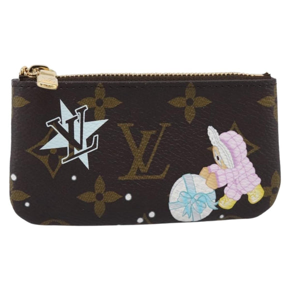 LOUIS VUITTON Monogram Vivienne Pochette Cles Coin Purse M12229 LV Auth 196459M