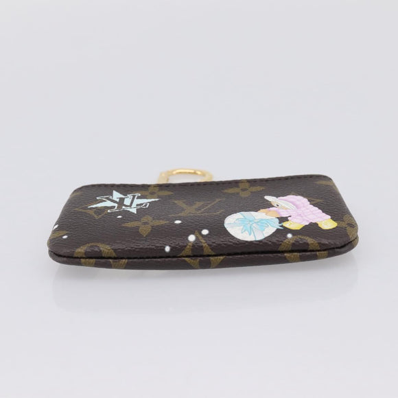 LOUIS VUITTON Monogram Vivienne Pochette Cles Coin Purse M12229 LV Auth 196459M