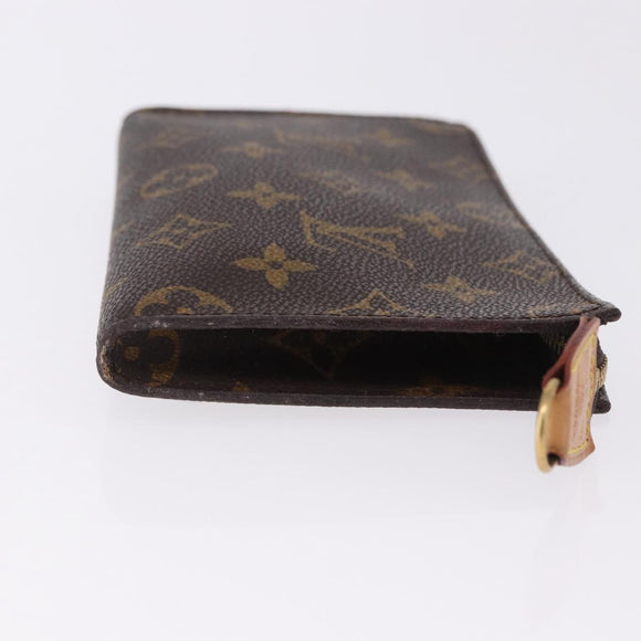 LOUIS VUITTON Monogram Bucket PM Pouch Accessory Pouch LV Auth 196460