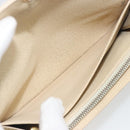 LOUIS VUITTON Damier Azur Portefeuille Sarah Long Wallet N61735 LV Auth 196461V-19