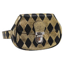 GUCCI Children's Waist Bag Leather Gold Silver 605112 Auth 196463V-1