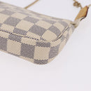 LOUIS VUITTON Damier Azur Mini Pochette Accessoires Pouch N58010 LV Auth 196465-14