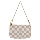 LOUIS VUITTON Damier Azur Mini Pochette Accessoires Pouch N58010 LV Auth 196465-13
