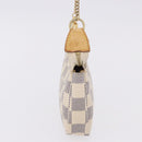 LOUIS VUITTON Damier Azur Mini Pochette Accessoires Pouch N58010 LV Auth 196465-3