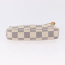 LOUIS VUITTON Damier Azur Mini Pochette Accessoires Pouch N58010 LV Auth 196465-5