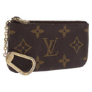 LOUIS VUITTON Monogram Pochette Cles Coin Purse M62650 LV Auth 196468-1