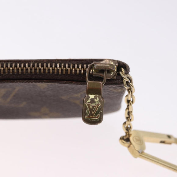 LOUIS VUITTON Monogram Pochette Cles Coin Purse M62650 LV Auth 196468