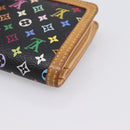 LOUIS VUITTON Multicolor Porte Monnaie Viennois Wallet M92987 LV Auth 196471A-10
