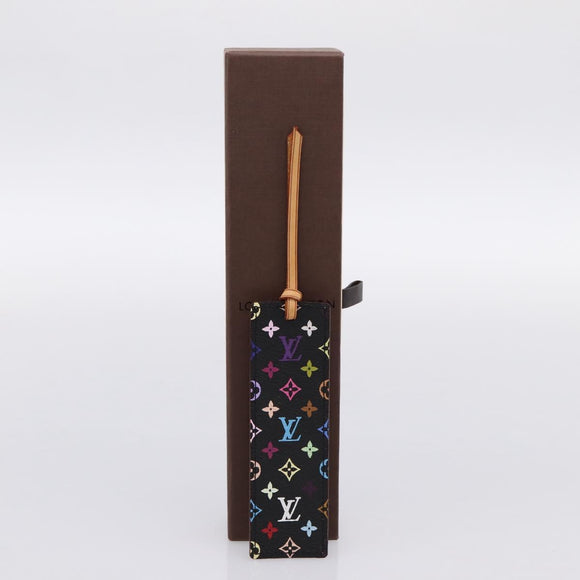 LOUIS VUITTON Monogram Multicolor Mark Page Kadu Bookmark M99197 LV Auth 196472V