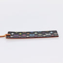 LOUIS VUITTON Monogram Multicolor Mark Page Kadu Bookmark M99197 LV Auth 196472V-3