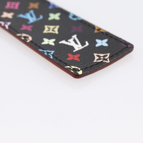 LOUIS VUITTON Monogram Multicolor Mark Page Kadu Bookmark M99197 LV Auth 196472V