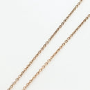 Miu Miu Necklace Metal Gold Tone Auth 196475V-14