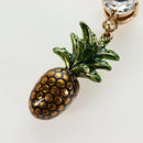 Miu Miu Necklace Metal Gold Tone Auth 196475V-3