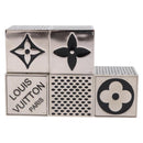 LOUIS VUITTON LV Cube Game Object Metal Silver M99454 LV Auth 196478-2