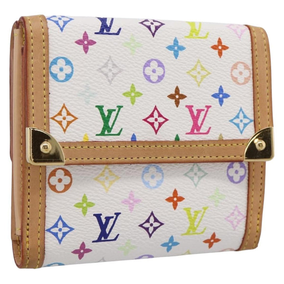 LOUIS VUITTON Porte Monnaie Billets Cartes Credit M92983 LV Auth 196479