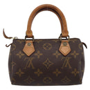 LOUIS VUITTON Monogram Mini Speedy Hand Bag M41534 LV Auth 196480-2