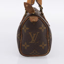 LOUIS VUITTON Monogram Mini Speedy Hand Bag M41534 LV Auth 196480-4