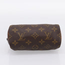 LOUIS VUITTON Monogram Mini Speedy Hand Bag M41534 LV Auth 196480-5