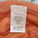 GUCCI GG Canvas Hat M Green Gold Auth 196482M-10