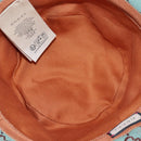 GUCCI GG Canvas Hat M Green Gold Auth 196482M-8
